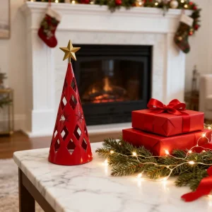 Christmas Tree Table Ornament Seasonal Tree Living Room Home Creative Indoor and Outdoor on Sale