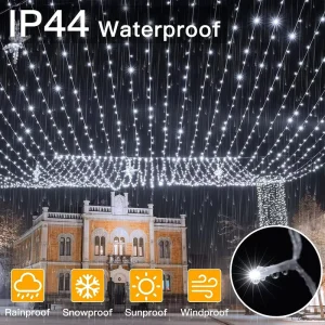 Christmas Waterproof Decoration Patio LED Outdoor Lights String for Wedding