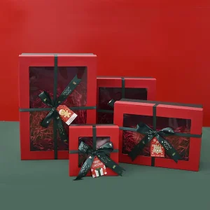 Christmas Window Box Gift Box for Holiday Gift