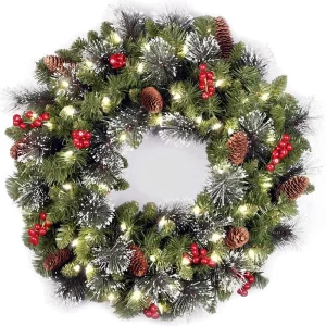 Christmas Wreath Door and Window Hanging Decoration