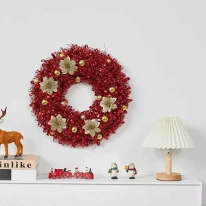 Christmas Wreaths Festivals Tengtiao Venues Props Wreaths Decorations Door Ornaments