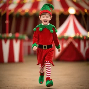 Christmas and Halloween Themed Children’s Photography Studio Suit Cute TV & Movie Clown Costume