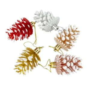 Christmas ornaments pinecone Christmas tree decorations accessories for Christmas parties and window hanging