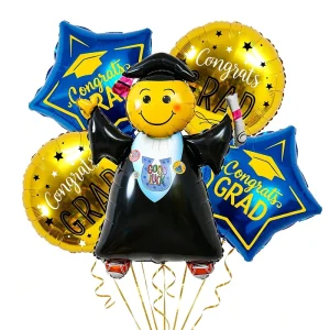 Class of Congrats Grad Foil Balloons Set for Congrats Graduation Ceremony Evening Atmosphere Party Decoration Supplies