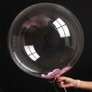 Clear Balloons Stuffing Bubble Large Transparent Birthdays Weddings Baby Shower Christmas Party Decorations 20 Inch Bobo Balloon
