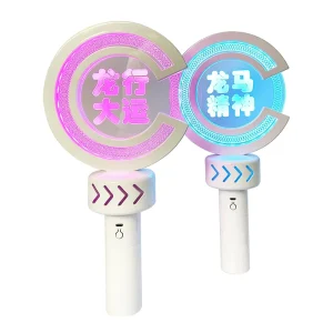 Color-Changing LED Handheld Glow Stick One Button Control Battery Powered Decoration Graduation Diwali Celebrations Favors Kpop