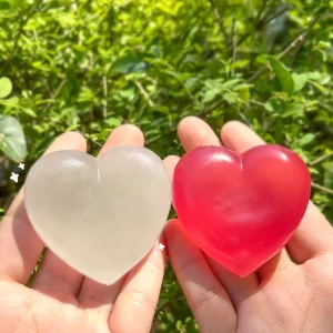 Color Changing Rubber Slow Rebound Squeeze Toys Love Heart Pinch Fun Decompression Ball Valentine’s Day Toys For 14 Years & Up
