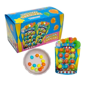 Colorful Balloon Carnival Theme Party Decoration Set with Assorted Latex Balloons Banners and Festive Supplies