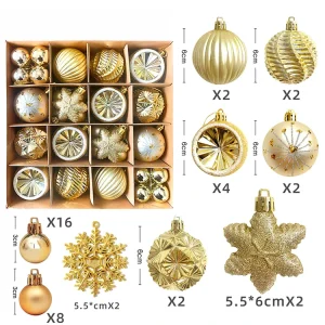Colorful Christmas Ball Hanging Decoration