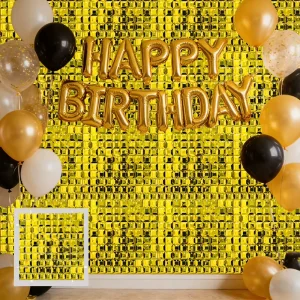 Colorful Grid Backboard Diamond Shaped Glitter Shimmer Sequin Panel Wall Backdrop for Birthday Wedding Decoration