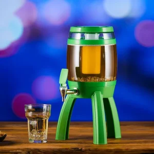 Commercial Acrylic 3 Litre Wine Juice Beverage Craft Keg Bar Cocktail Cooler Beer Tap Tower Dispenser
