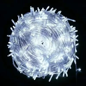 Commercial Grade IP44 Outdoor Warm White Garden Lights Landscape Yard Patio Holiday Connectable LED String Lights