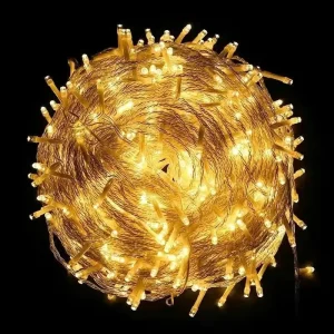 Commercial IP44 Outdoor Landscape Garden Lights Warm White Yard Patio Holiday Connectable Decorative LED String Lights