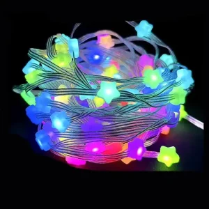 Commercial IP65 Waterproof RGB LED String Lights Smart for Controlled Home Atmosphere Christmas Decoration 10 M Light