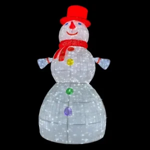 Commercial Snowman Christmas Motif IP65 Waterproof Light Outdoor Indoor Garden Holiday Lighting for Festival Event Decoration