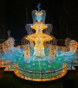 Commercial Xmas Decoration Outdoor 3d Led Large Holiday Lights Motif Across Street Lights for City
