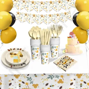 Compostable Paper Plates Custom Eco Friendly White Cardboard Cake Birthday Party Plates