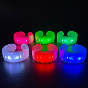 Concert 15 Color LED Bracelet USB Charging Remote Control DMX Partition Control for Music Promotional Party Supplies