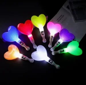 Concert LED Luminous Sick Love Fluorescent Stick Support Custom LOGO Party Weeding Holiday Festival Toys