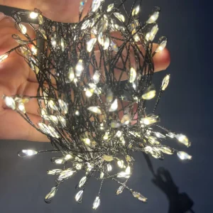 Copper Wire 10m Christmas LED Fairy Lights with USB Micro LED IP44 Rated Indoor Use for All Occasions