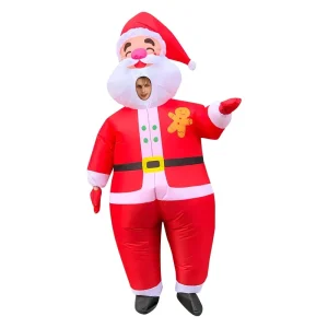 Cosplay Adult Inflatable Christmas Costume for Boys Girls Party Funny Anime Fancy Dress 1pc