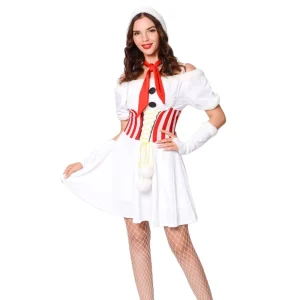 Cosplay Snowman Christmas Party Gathering Stage Performance Costume