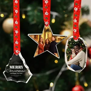 Creative Christmas Tree Decorative Crystal Crafts Crystal Christmas Ornaments