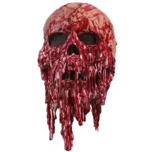 Creepy Devil Zombie Horror Head Latex Mask Halloween Adult Cosplay Carnival Costume Party Props