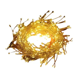 Cross Border IP65 LED Firecracker Decorative Light Christmas Festival Copper Wire Dimmable Atmosphere USB Battery Box Party