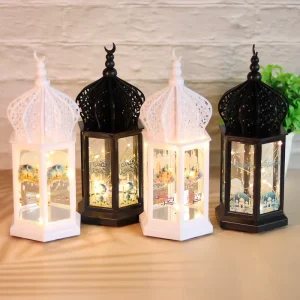 Cross Border Middle Eastern Muslims the Ramadan Festival Party Decorated Plastic Lantern Ornaments