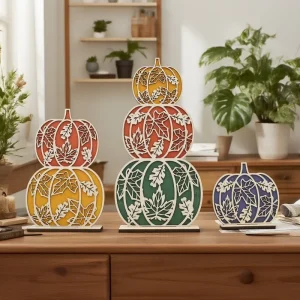 Cross Border Thanksgiving Decorations Autumn Fall Season Logo Desktop Indoor Ornaments Harvest Festival Pumpkin Decoration