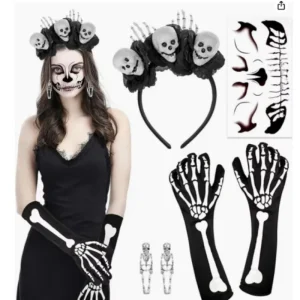 Cross border Bloody Stains Horror Nurse Doctor Costume Headdress Dark Style Women’s Unique Makeup Accessory Festive Quirky