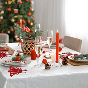 Cross border Christmas Tree Family Fork Spoon Tableware Decorative Bag Food Use Factory Stock