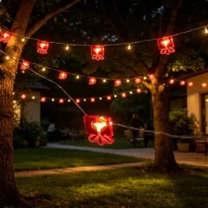 Cross border Cute Mini Snowman Christmas themed LED String Lights Copper wire Decorative fairy Lights 2.2m 5000 Hours Festive