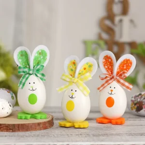 Cross border Easter Decorations Cute Egg Shaped Bubble Material Ornaments Easter Gift Toy