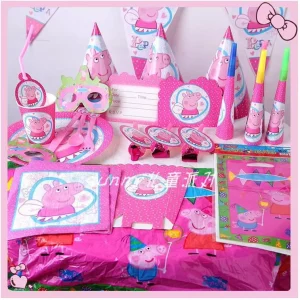 Crown Plates Tableware Paper Hat Napkins and Cups Paige Theme Birthday Princess Party Suit Decorations
