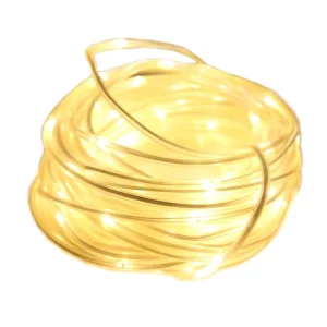 Crystal LED Street Garland IP67 Waterproof Neon Sign Light Christmas Party Decoration Outdoor Tube Rope Lamp Strip