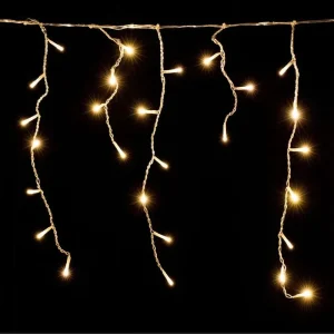 Curtain Wedding Pendant String Lighting Outdoor Home Waterproof IP65 LED Icicle Lights Wireless Control Customizable Length