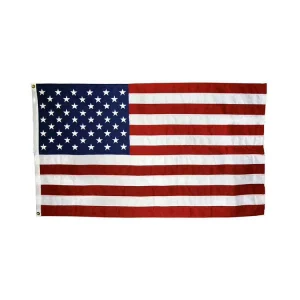 Custom 210D Double Sided Oxford Advertising Country Embroidered US Flags 3x5ft Outdoor 3m American National Flag