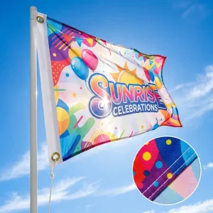 Custom 3×5 Feet Polyester Flag for Anniversary Celebration American Flag Personalized Custom Support Flag Banner
