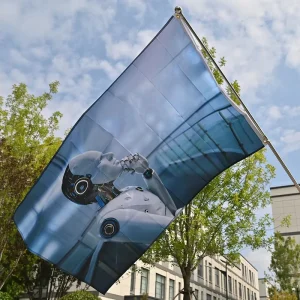 Custom 3×5 ft National Flying Polyester Star Banners Printed Team Business Flags Suitable All Countries Customize Logo