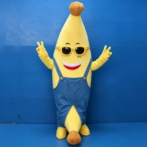 Custom Animal Cartoon Mascot Costume Banana Foam Carved EVA Inflatable for Christmas Promotion Festival Trade Show