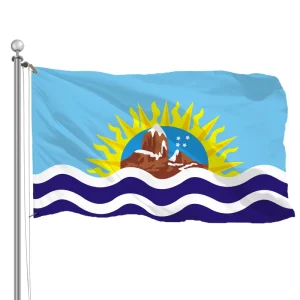 Custom Argentina Santa Cruz Flag 3x5ft Digital Printed Province Banner for Official Holidays and Festival Decor