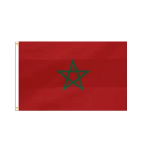 Custom Banner 3×5 Ft Outdoor Flying Cheering Double Stitching Morocco Flag