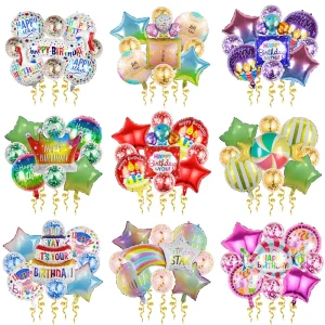 Custom Birthday Balloon Party Decoration Supplies Happy Birthday to You Party Foil Balloons Decorations Set