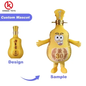 Custom Bottle Mascot Costume Juice Wine Drink Can Shaped Advertising Suit Personalized OEM ODM Service for Promotion