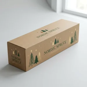 Custom Christmas Gift Box for Tree Shaped Packaging High Quality Cardboard Holiday Gift Box with Ribbon for Party Favor