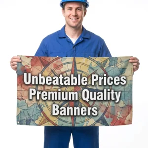 Custom Club Banners Full Color Digital Printing Heavy Duty Polyester UV Resistant for Corporate Team Building Any Logo Design