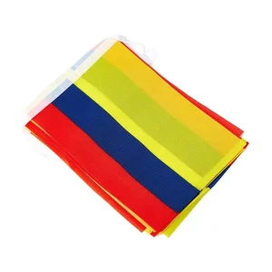 Custom Colombia Colombian Rectangle Small String Mini Flag Pennant Banner for Country Decorations