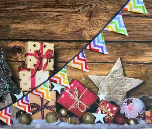 Custom Colored Triangle Banner Cotton Bunting Birthday Party Colorful Banner Photo Background for Party Wedding Flag